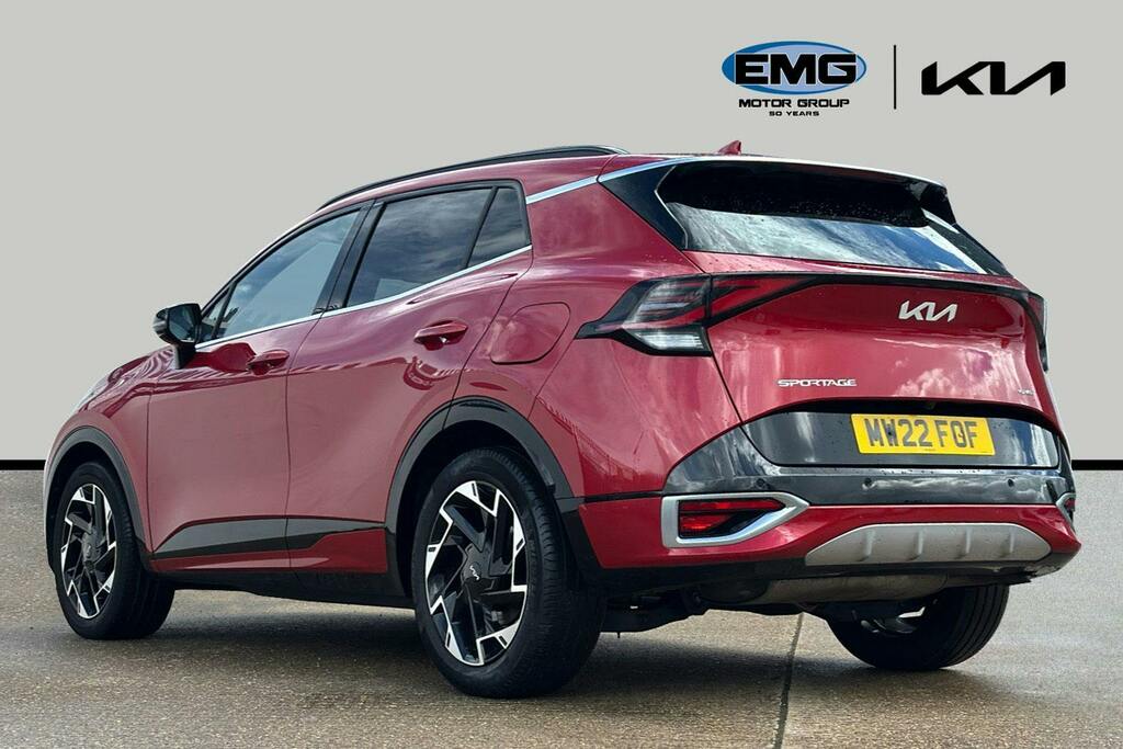 Kia Sportage 1.6 T Gdi Mhev Gt Line Suv Hybrid Dct MW22FOF Red #4