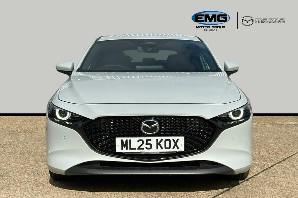 Mazda 3 2.5 E Skyactiv G Mhev Exclusive Line Hatchback ML25KOX White #2