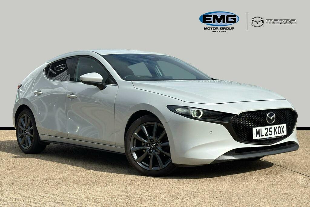 Mazda 3 2.5 E Skyactiv G Mhev Exclusive Line Hatchback White