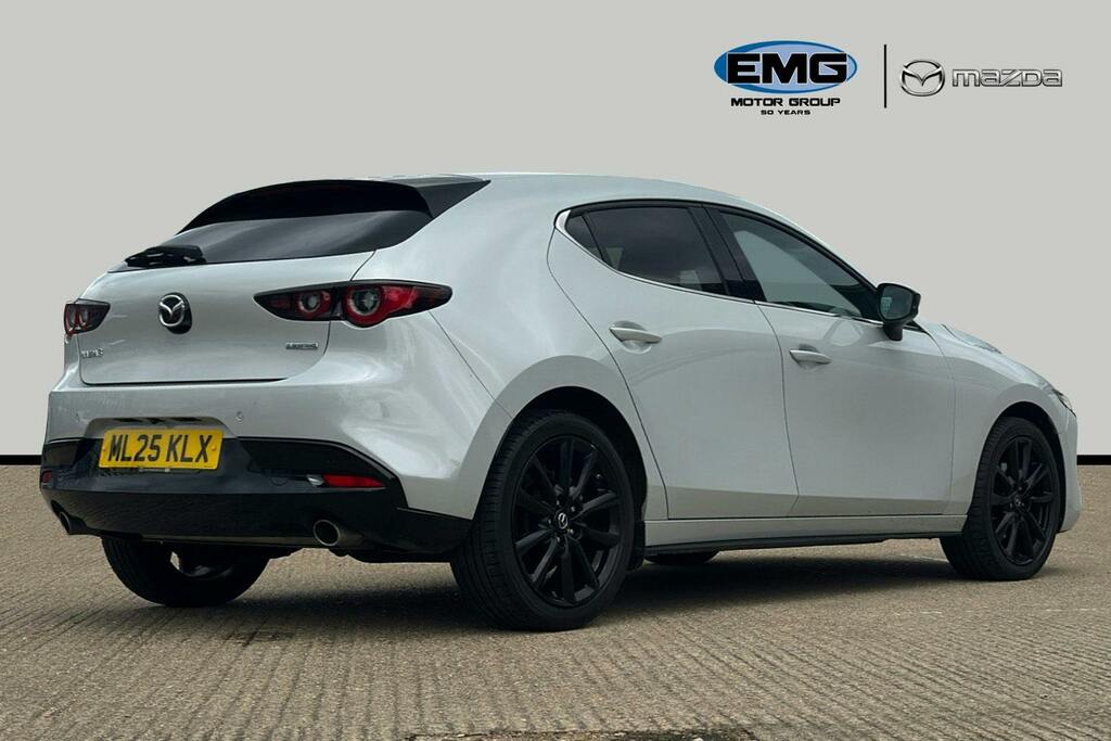 Mazda 3 2.5 E Skyactiv G Mhev Homura Hatchback ML25KLX White #6