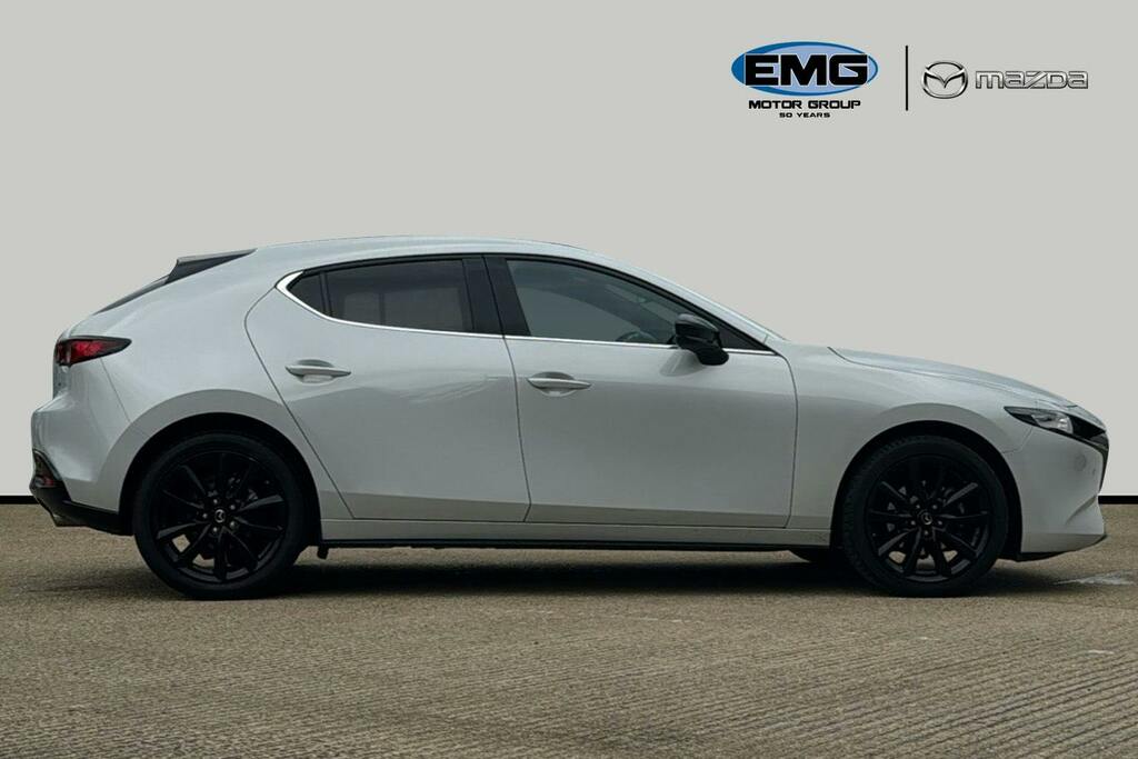 Mazda 3 2.5 E Skyactiv G Mhev Homura Hatchback ML25KLX White #3