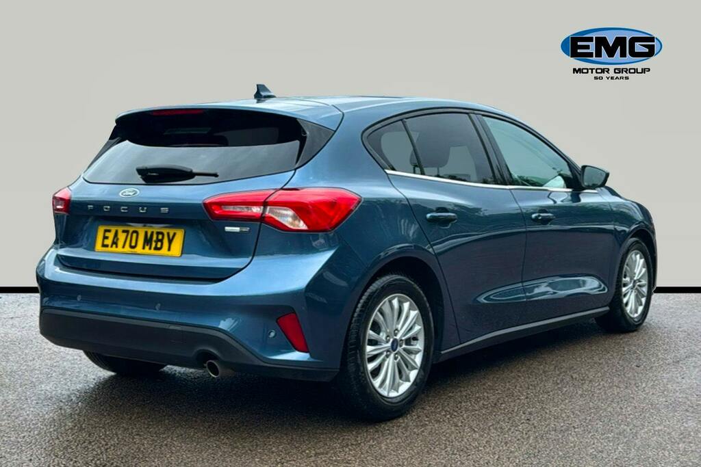 Ford Focus 1.0T Ecoboost Mhev Titanium Edition Hatchback EA70MBY Blue #6