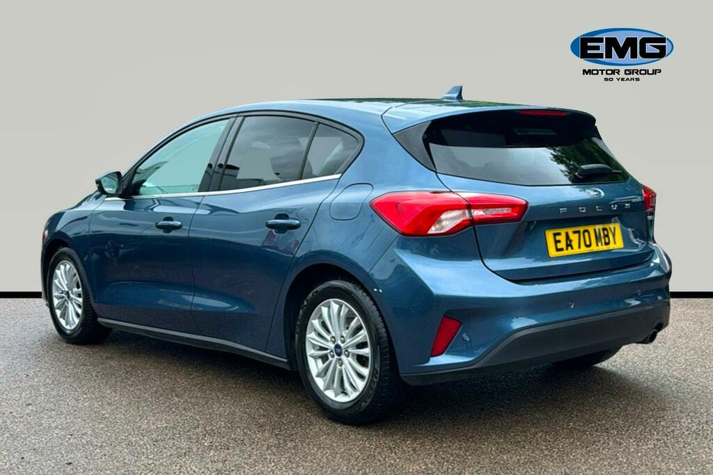 Ford Focus 1.0T Ecoboost Mhev Titanium Edition Hatchback EA70MBY Blue #4