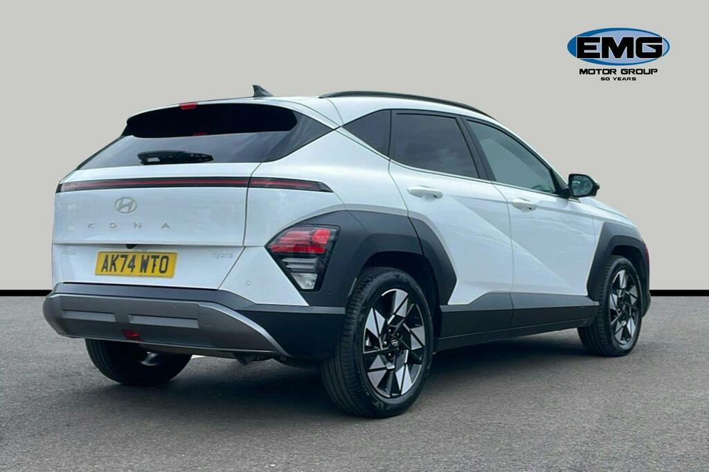 Hyundai Kona 1.6 H Gdi Ultimate Suv Hybrid Dct Ss AK74WTO White #6