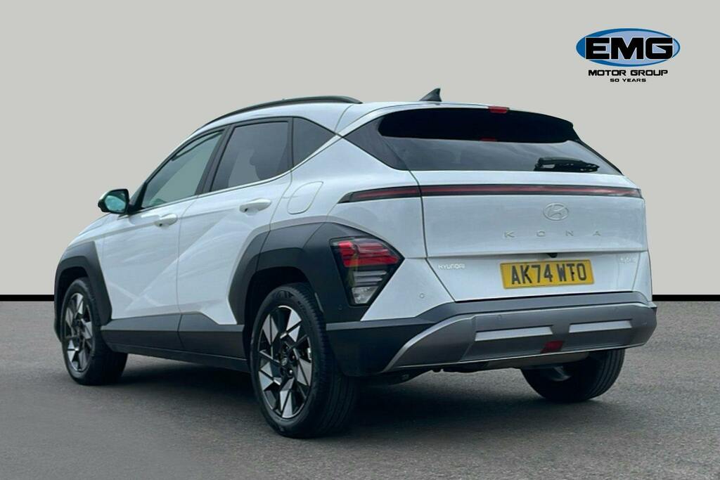 Hyundai Kona 1.6 H Gdi Ultimate Suv Hybrid Dct Ss AK74WTO White #4