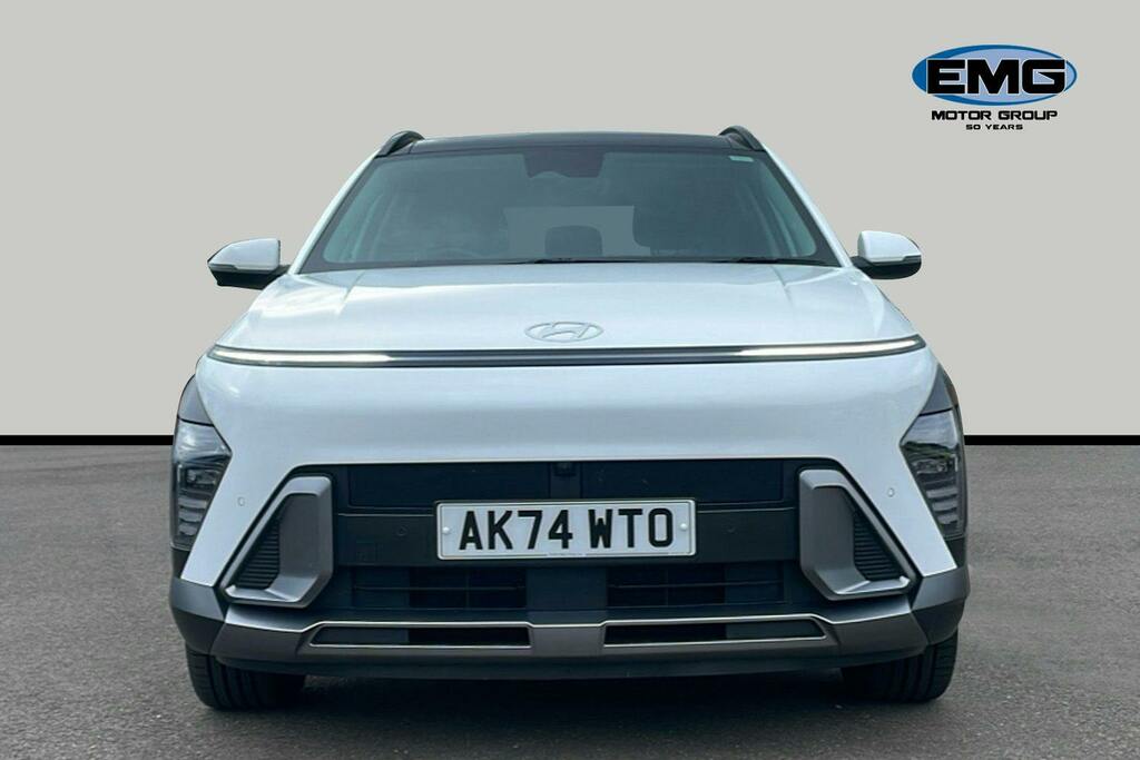 Hyundai Kona 1.6 H Gdi Ultimate Suv Hybrid Dct Ss AK74WTO White #2