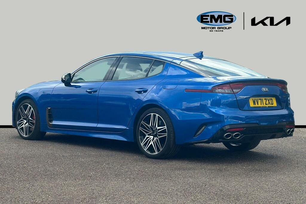 Kia Stinger 3.3 T Gdi V6 Gt S Gran Turismo S Blue #4