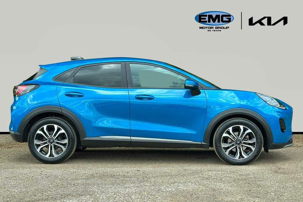 Ford Puma 1.0T Ecoboost Mhev Titanium Suv Hybrid AU25GKE Blue #3