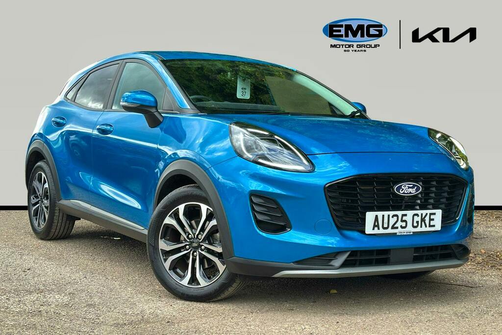 Ford Puma 1.0T Ecoboost Mhev Titanium Suv Hybrid Blue
