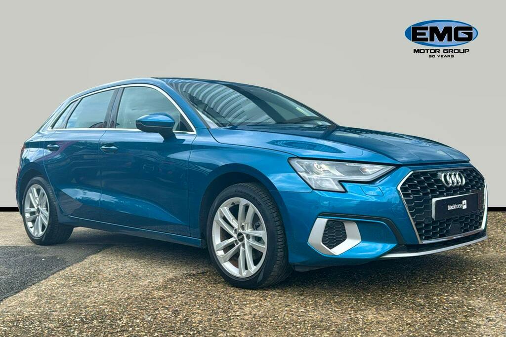 Audi A3 1.5 Tfsi 35 Sport Sportback S Blue