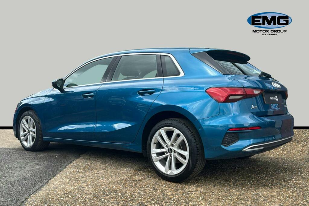 Audi A3 1.5 Tfsi 35 Sport Sportback S Blue #4