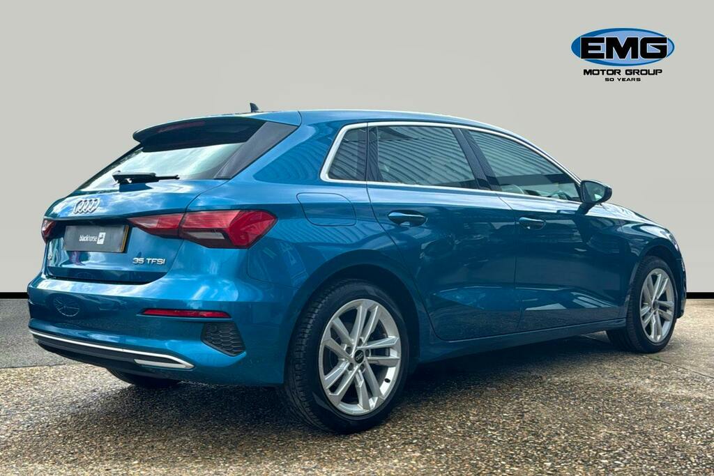 Audi A3 1.5 Tfsi 35 Sport Sportback S RK22LPZ Blue #6