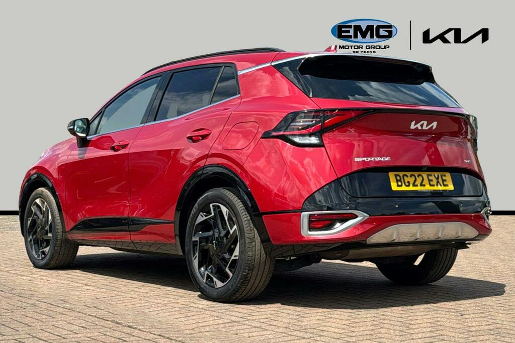Kia Sportage 1.6 T Gdi Mhev Gt Line Suv Hybrid Dct BG22EXE Red #4