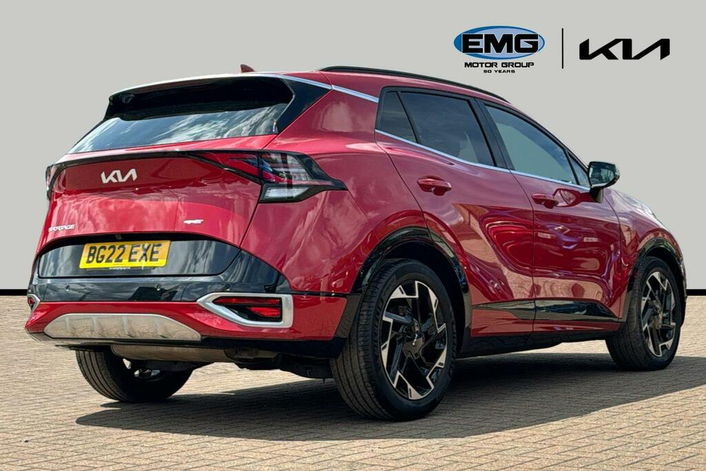 Kia Sportage 1.6 T Gdi Mhev Gt Line Suv Hybrid Dct BG22EXE Red #6