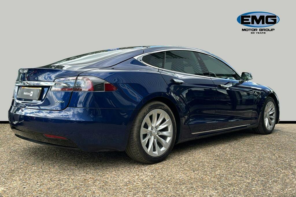 Tesla Model S 100D Dual Motor Hatchback 4Wd Blue #6