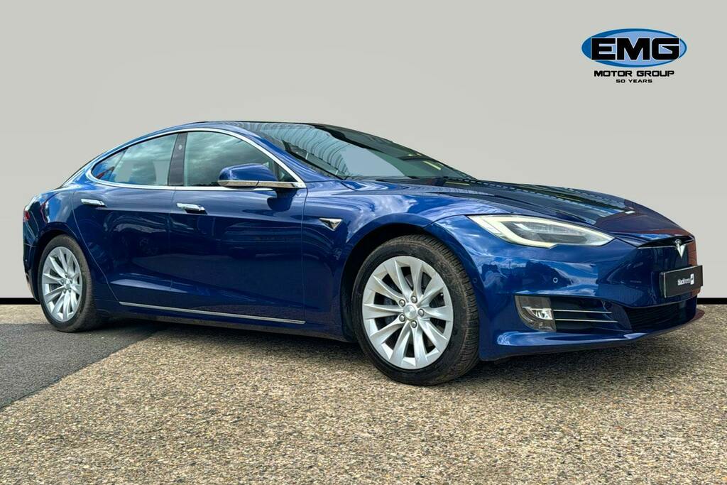 Tesla Model S 100D Dual Motor Hatchback 4Wd LA19NMF Blue