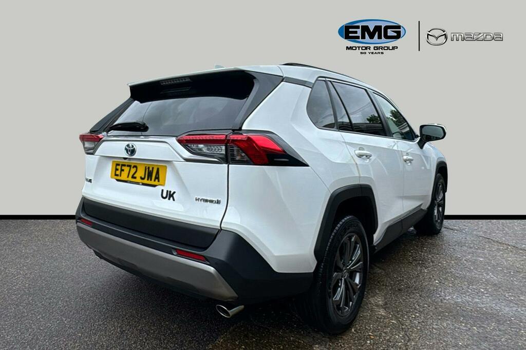 Toyota Rav 4 2.5 Vvt H Gpf Design Suv Hybrid Cvt S White #6