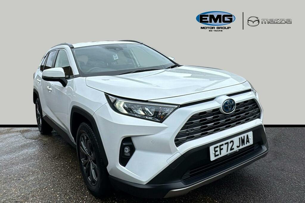 Toyota Rav 4 2.5 Vvt H Gpf Design Suv Hybrid Cvt S White