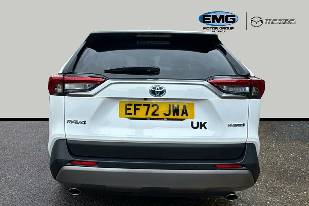 Toyota Rav 4 2.5 Vvt H Gpf Design Suv Hybrid Cvt S White #5