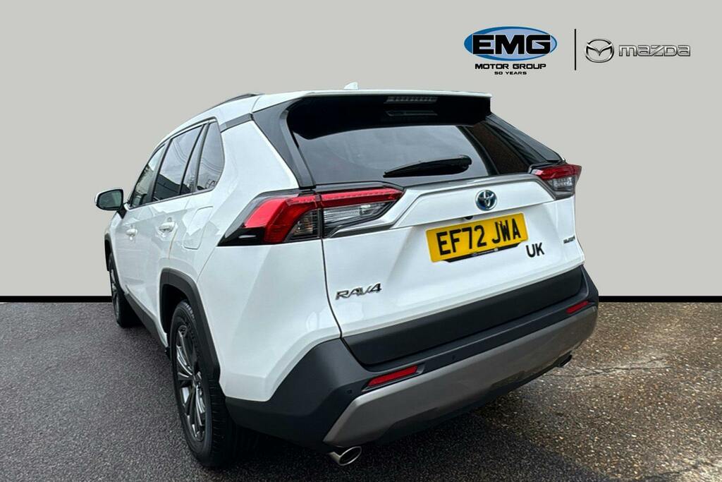 Toyota Rav 4 2.5 Vvt H Gpf Design Suv Hybrid Cvt S White #4
