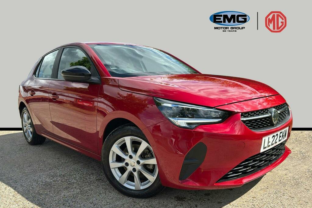 Vauxhall Corsa 1.2 Turbo Se Edition Hatchback S Red