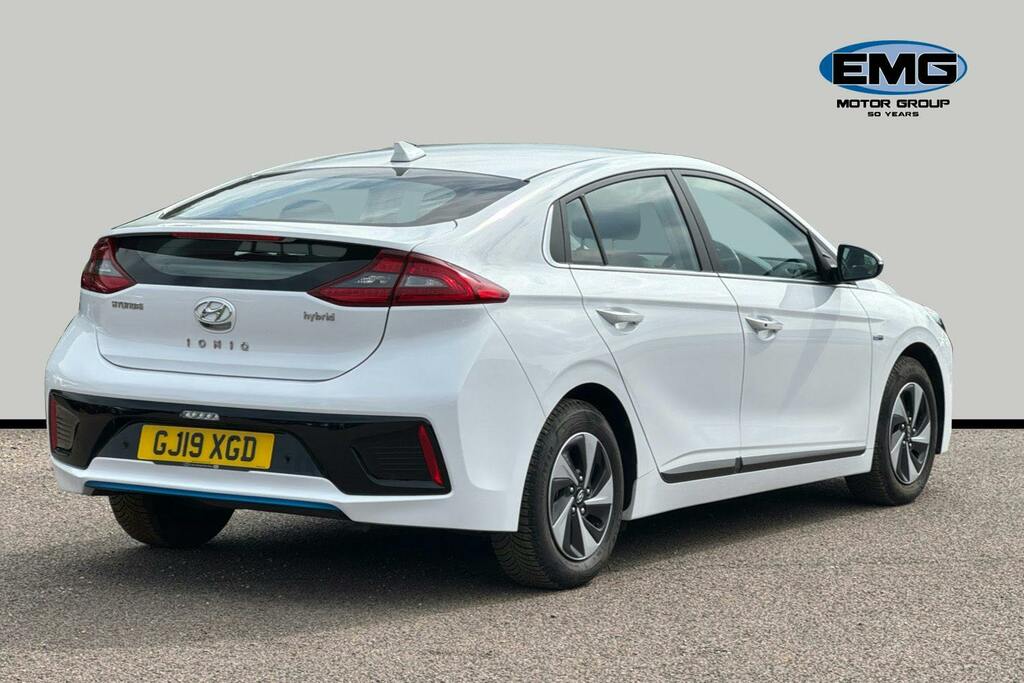 Hyundai Ioniq 1.6 H Gdi Gpf Premium Se Hatchback Hybr White #6
