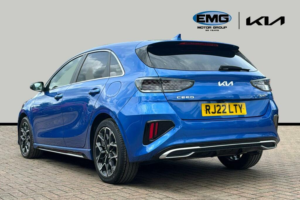 Kia Ceed 1.5 T Gdi Gt Line Hatchback S RJ22LTY Blue #4