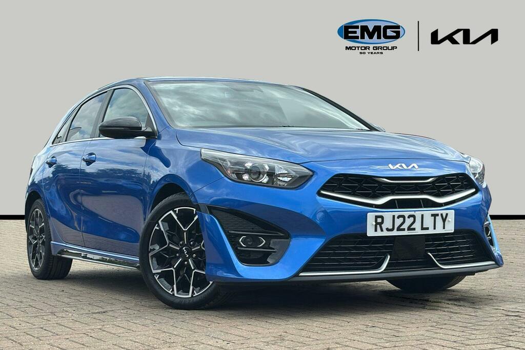 Kia Ceed 1.5 T Gdi Gt Line Hatchback S RJ22LTY Blue