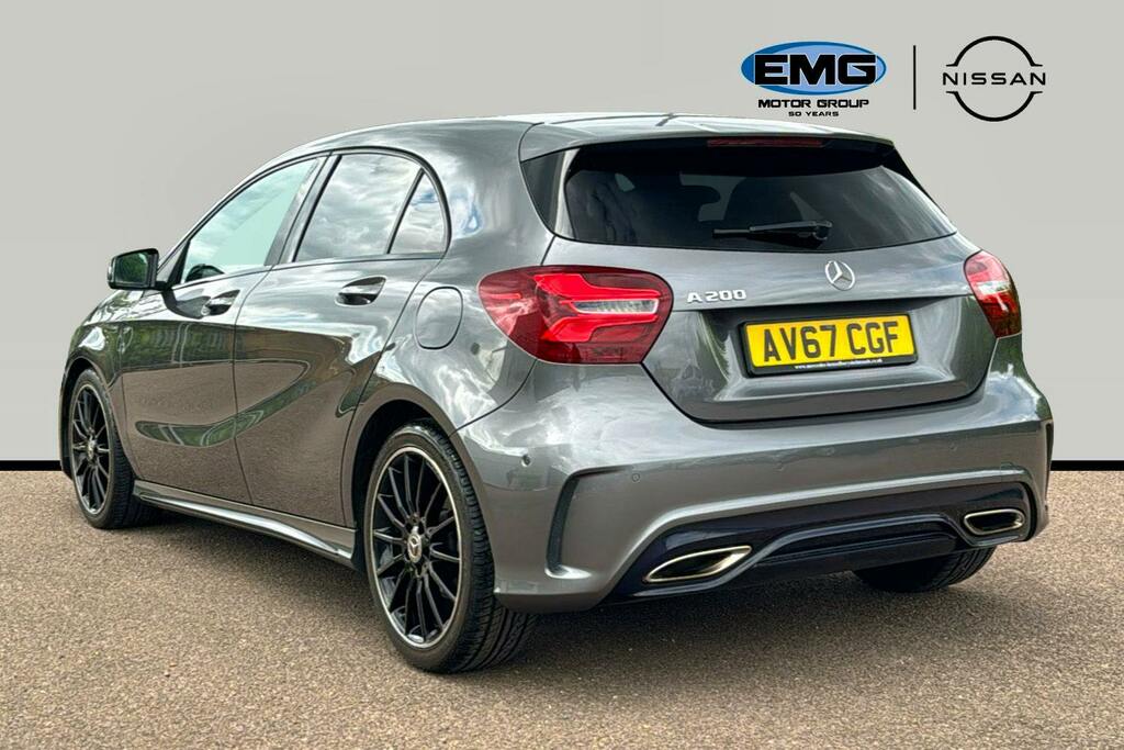 Mercedes-Benz A Class 1.6 A200 Amg Line Premium Hatchback 7 Grey #4