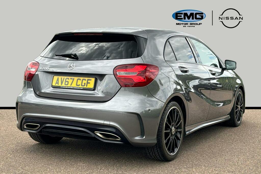 Mercedes-Benz A Class 1.6 A200 Amg Line Premium Hatchback 7 Grey #6