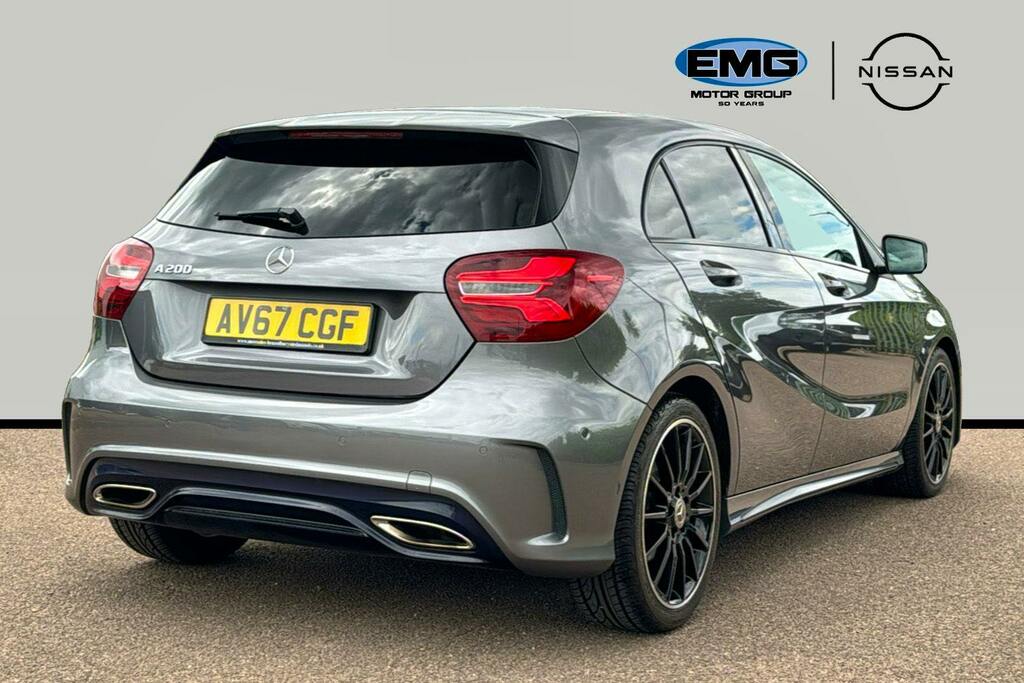 Mercedes-Benz A Class 1.6 A200 Amg Line Premium Hatchback 7 Grey #6
