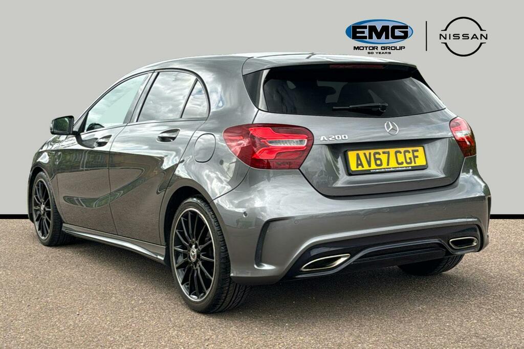 Mercedes-Benz A Class 1.6 A200 Amg Line Premium Hatchback 7 Grey #4