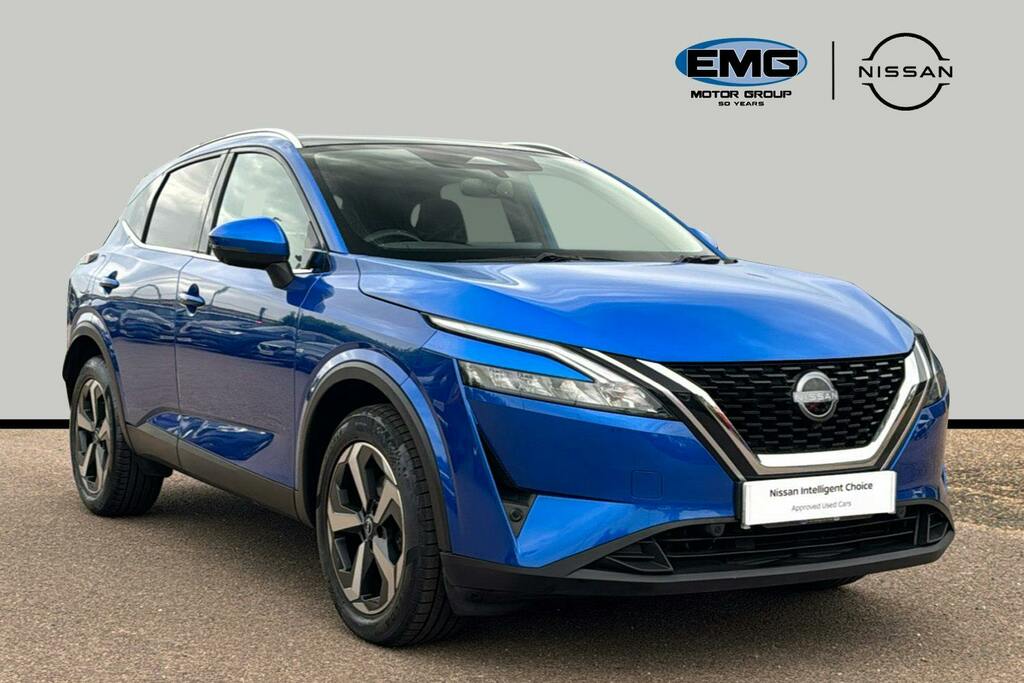 Nissan Qashqai 1.3 Dig T Mhev N Connecta Suv Hybrid Xt DV24ZYW Blue