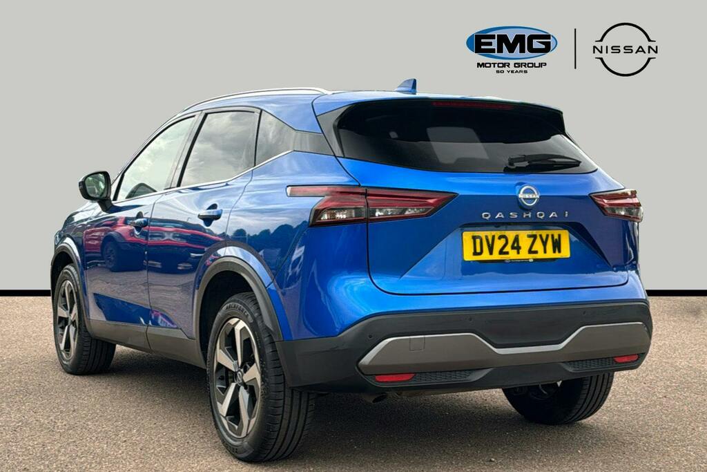 Nissan Qashqai 1.3 Dig T Mhev N Connecta Suv Hybrid Xt DV24ZYW Blue #4
