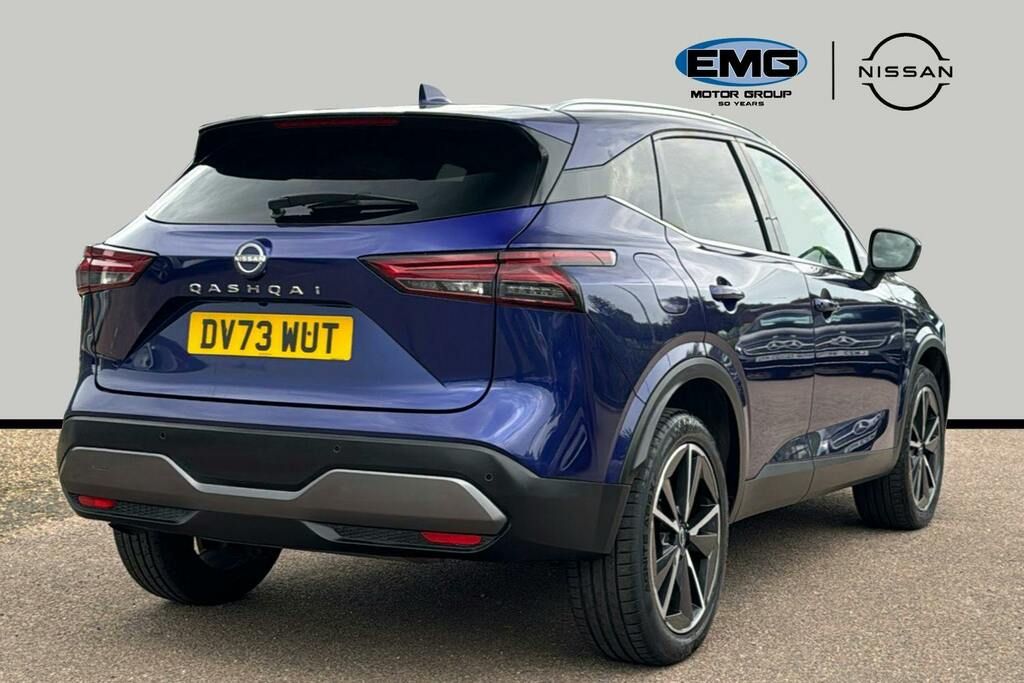 Nissan Qashqai 1.3 Dig T Mhev Tekna Suv Hybrid DV73WUT Blue #6