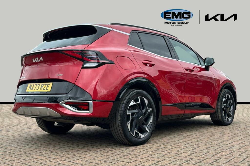 Kia Sportage 1.6 T Gdi 13.8Kwh Gt Line Suv Plug In H NA73RZE Red #6