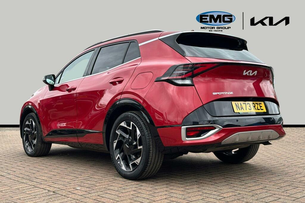 Kia Sportage 1.6 T Gdi 13.8Kwh Gt Line Suv Plug In H NA73RZE Red #4