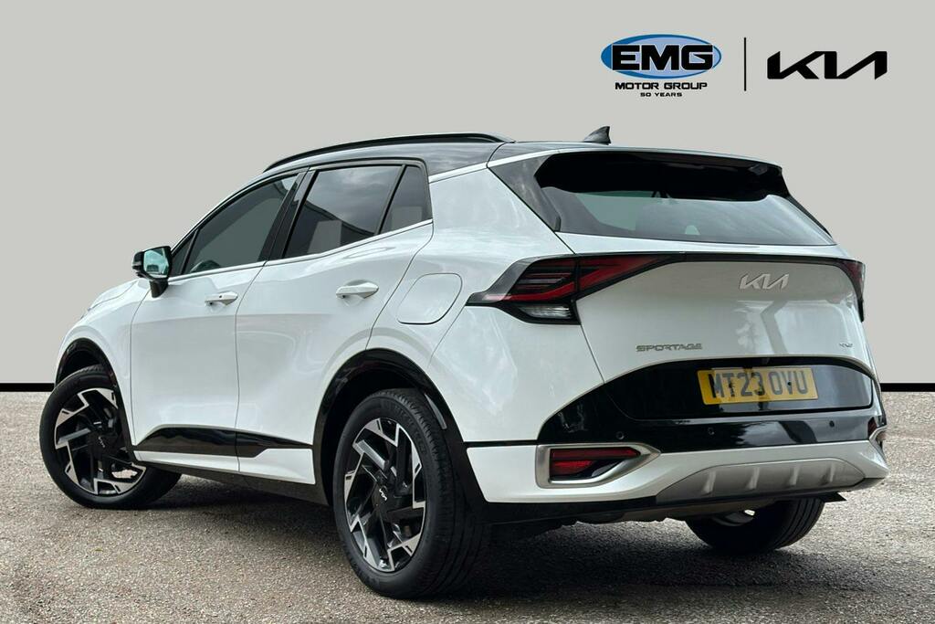 Kia Sportage 1.6 T Gdi Mhev Gt Line S Suv Hybrid Dct MT23OVU White #4