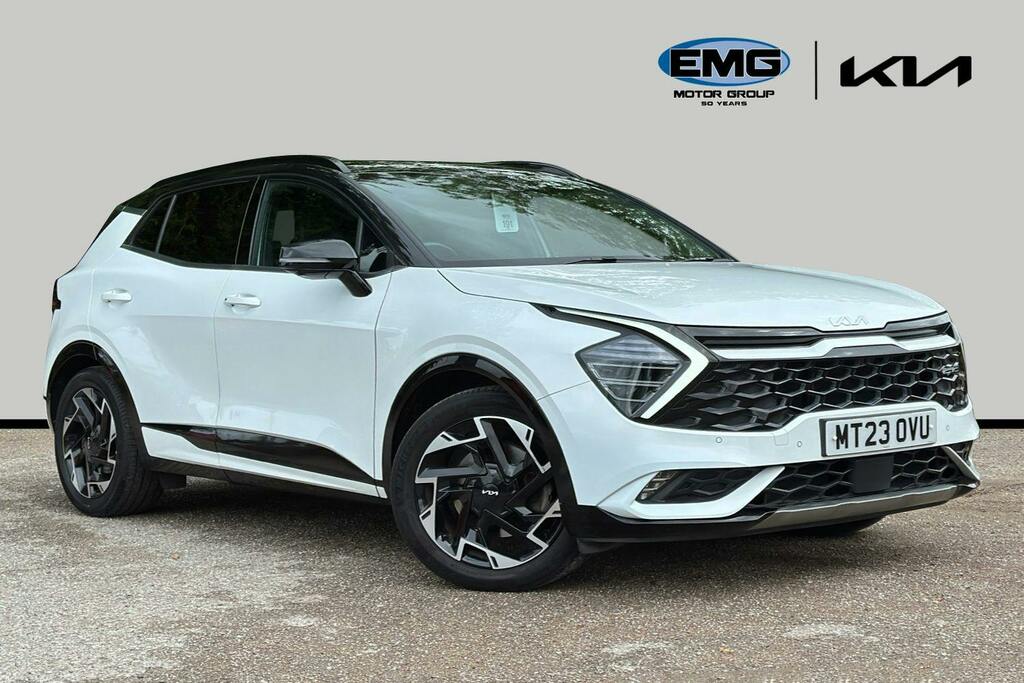 Kia Sportage 1.6 T Gdi Mhev Gt Line S Suv Hybrid Dct MT23OVU White