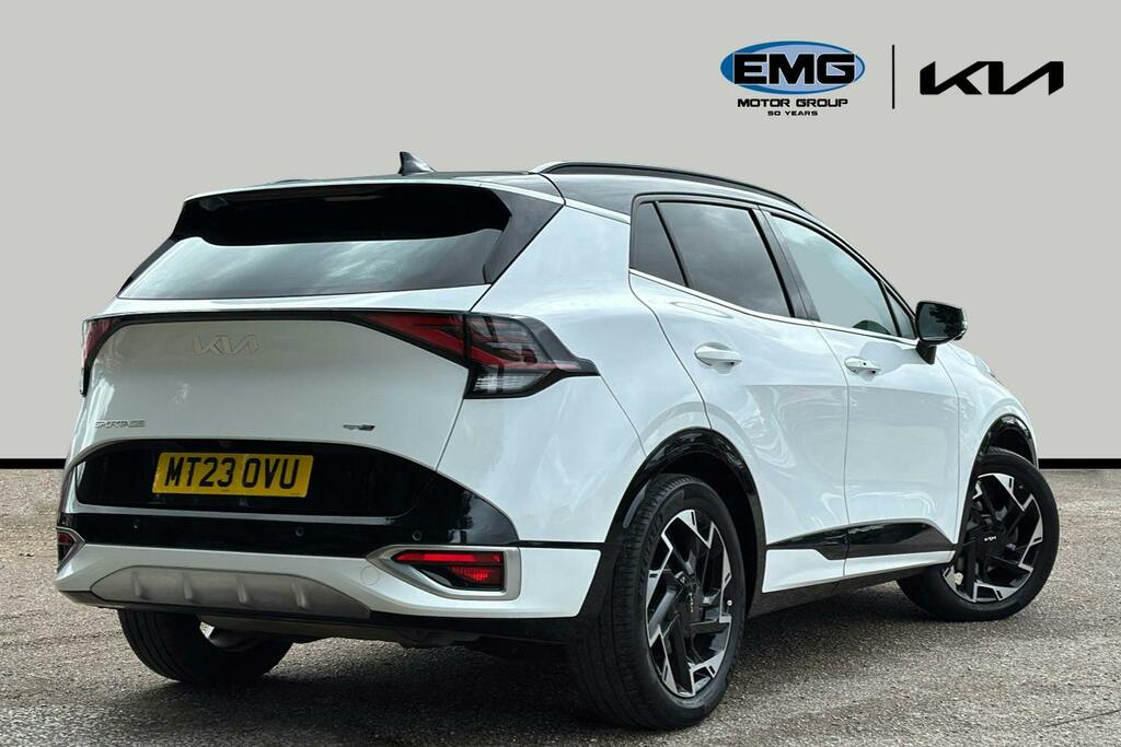 Kia Sportage 1.6 T Gdi Mhev Gt Line S Suv Hybrid Dct MT23OVU White #6