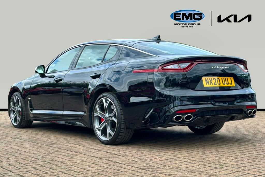 Kia Stinger 3.3 T Gdi V6 Gt S Gran Turismo S Black #4