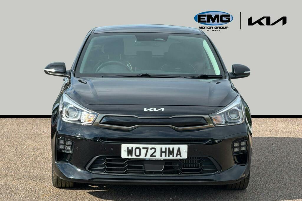 Kia RIO 1.0 T Gdi Mhev Gt Line S Hatchback Hybr WO72HMA Black #2