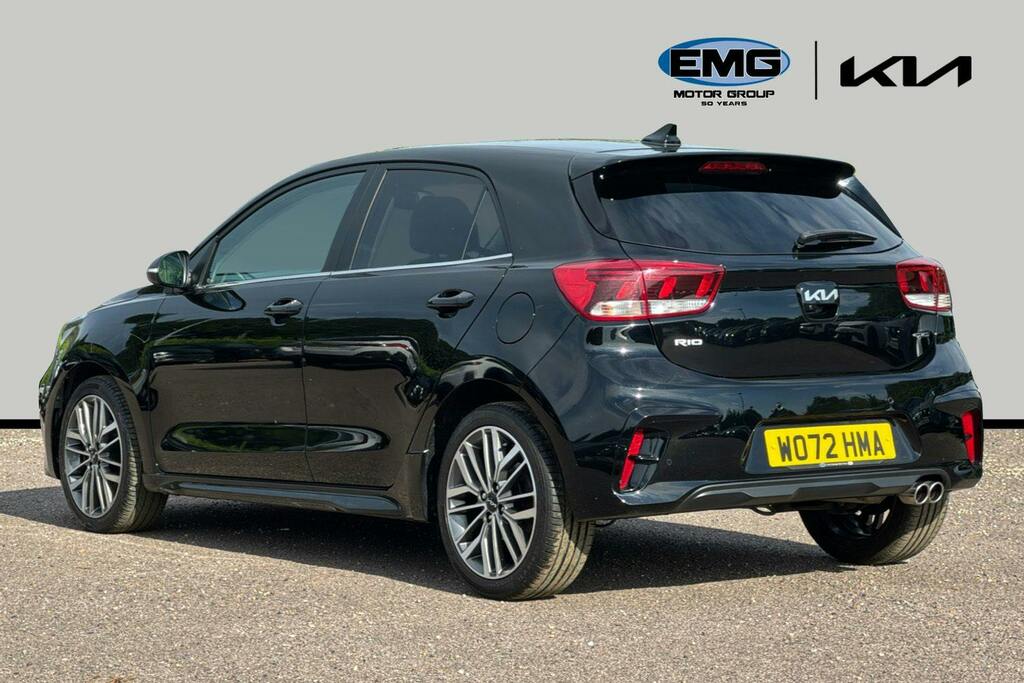 Kia RIO 1.0 T Gdi Mhev Gt Line S Hatchback Hybr WO72HMA Black #4