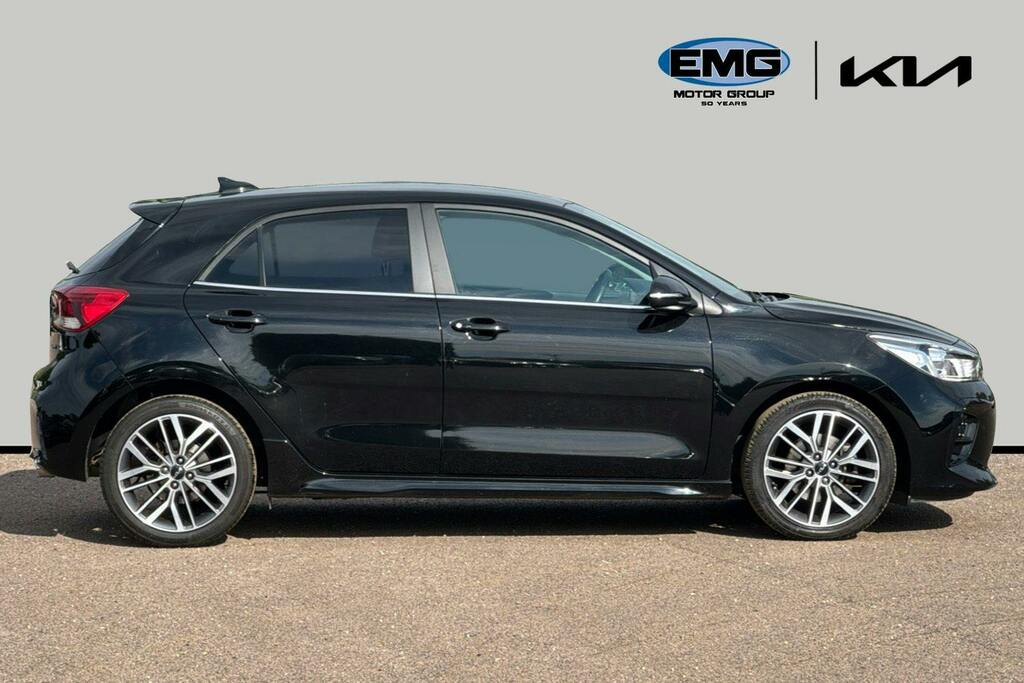 Kia RIO 1.0 T Gdi Mhev Gt Line S Hatchback Hybr WO72HMA Black #3