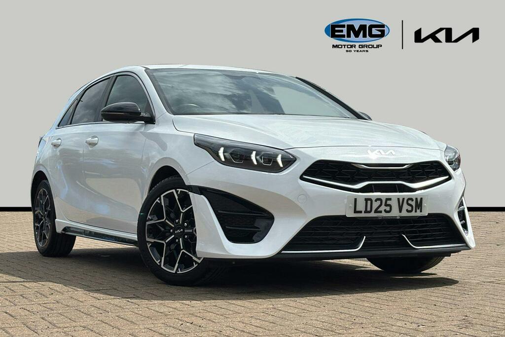 Kia Ceed 1.5 T Gdi Gt Line Hatchback S LD25VSM White