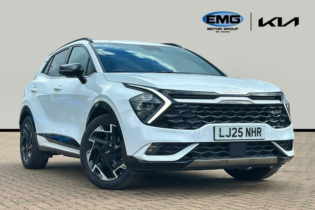 Kia Sportage 1.6 T Gdi Mhev Gt Line Suv Hybrid Dct White