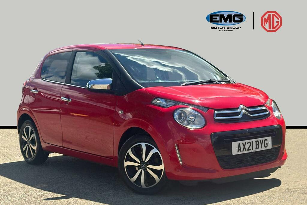 Citroen C1 1.0 Vti Shine Hatchback Ss Red