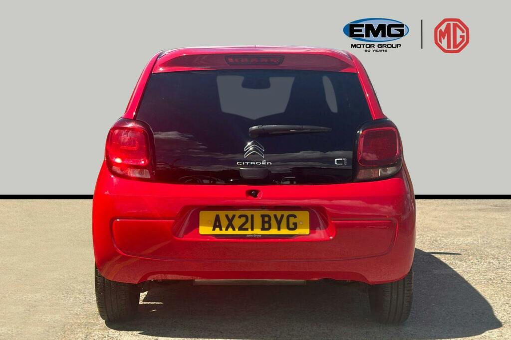 Citroen C1 1.0 Vti Shine Hatchback Ss AX21BYG Red #5