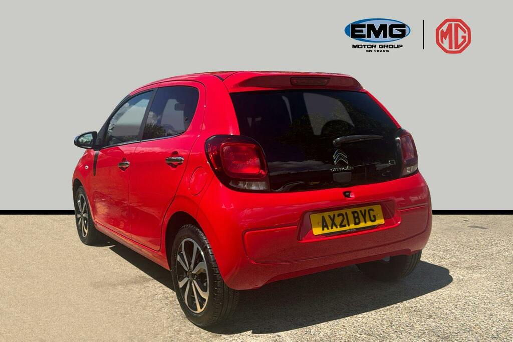 Citroen C1 1.0 Vti Shine Hatchback Ss AX21BYG Red #4