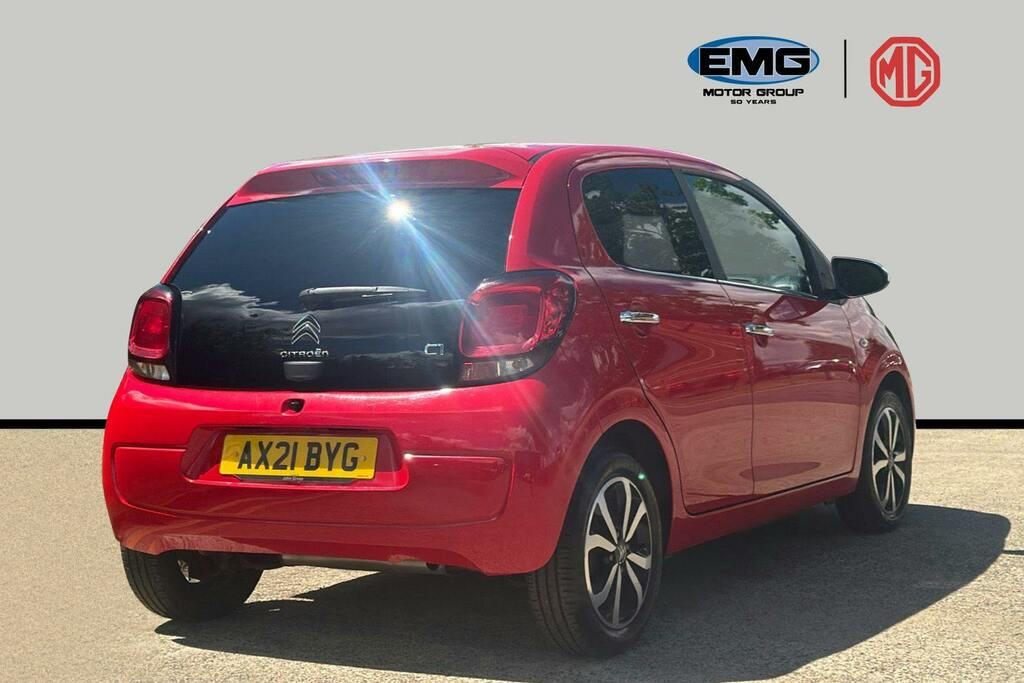 Citroen C1 1.0 Vti Shine Hatchback Ss AX21BYG Red #6